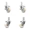 Service Caster 3 Inch Nylon Wheel Swivel 3/4 Inch Square Stem Caster Brakes SCC, 2PK SCC-SQ20S314-NYS-TLB-34-2-S-2 - alternate 5
